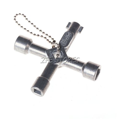 1pc Brand New Universal Alloy Cross KEY for train electrical cabinet elevator