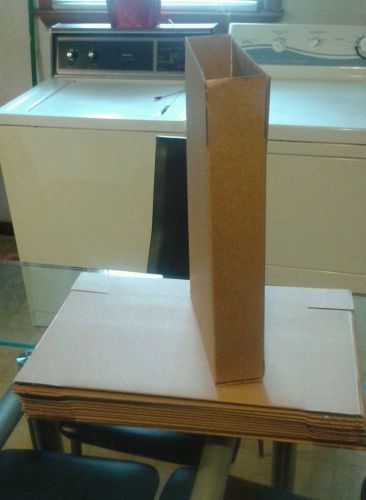 A dozen 16x12x3 Corrugated Cardboard shipping boxes
