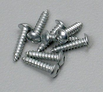 525 button head sheet metal screws 2x3/8 (8) dubq3136 dubro products for sale