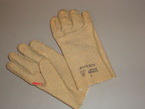ANSELL EDMONT SEAMS-RITE GLOVES SIZE 8