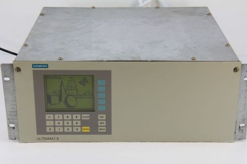 Siemens ultramat 6e multi-gas analyzer /so2 0-50/1000vpm / 7mb2121-1nd000-0aa1 for sale