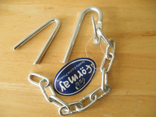 Formay kwikee king Gate latch quick one handed horse cattle ZP 12&#034; chain