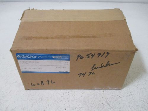 ASHCROFT T420T10030 XBX TEMPERATURE SWITCH *NEW IN A BOX*