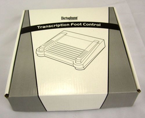 Dictaphone 0502765 Transcription Foot Control New In Box