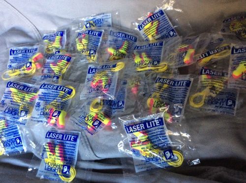 Ll-30 laser-lite earplugs w/cord - drag races, hunting, fishing, &amp; construction for sale