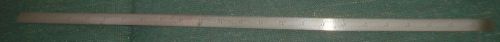 STARRETT 304R-24 REGULAR STEEL SCALE FLEXIBLE 24&#034; (32NDS, 64THS, 8THS, 16THS)