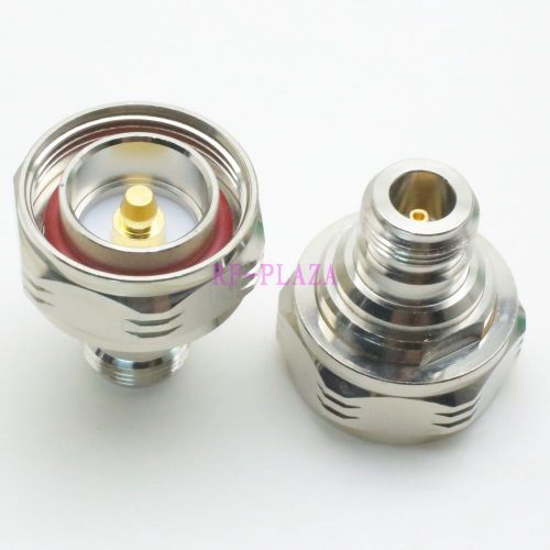 Adapter 7/16 DIN male plug to N female jack straight RF COAXIAL