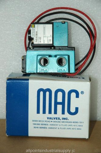 Mac direct solenoid valve 4-way 912b-fm-a61ba - nos for sale