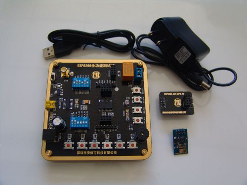 ESP8266 Serial WIFI Module test board + module 01 coexistence module AP, STA, AP