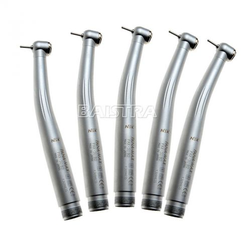 5 x dental standard head push button  high speed nsk style handpiece 2 hole for sale