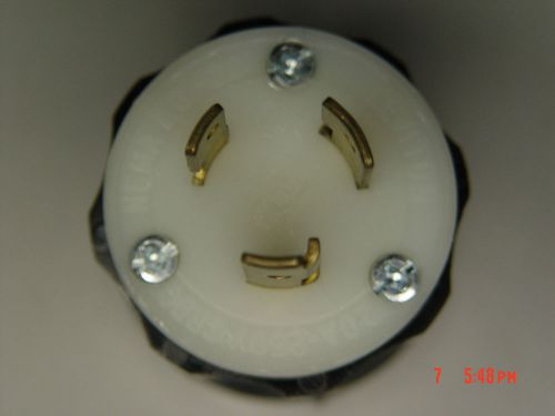 NOS Cooper Electric Locking Plug Twist Lock NEMA L6-20 20A 250V L620P CWL630P
