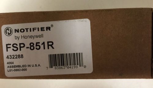 NEW NOTIFIER FSP-851R . ship the same business day. priority mail