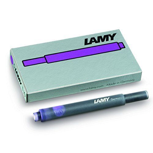 Four Boxes of Lamy Violet T10 Fountain Pen Ink Refills From Japan