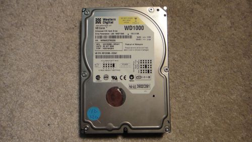 Western Digital 100GB WD1000BB-00CAA1 IDE 3.5 Hard Drive