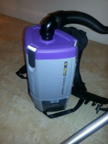 Pro Team Super Coach PRO 6 Backpack Vacuum Cleaner 1073120  |G5