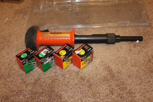 Remington Powder Actuated Tool Model 479 with powder 375 count