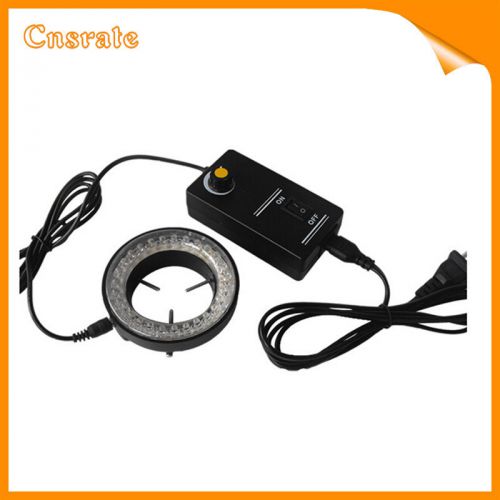 Yellow 60 Led Lamps Stereo Bio- Microscope LED ring lamp with adapter 220v/110v