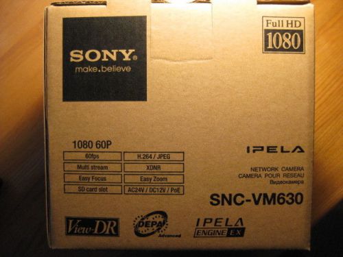 New Sony SNC-VM630 1080P Network Camera