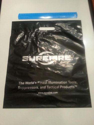 Surefire authentic black plastic bag DEVGRU Police SWAT NEW