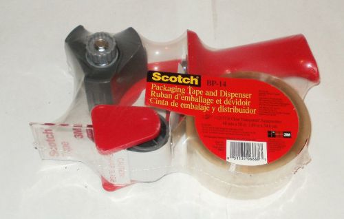 NEW SCOTCH PACKAGING TAPE AND DISPENSER NEVER USED NEW IN PACKAGING