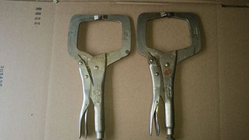 2 (TWO) Vise Grip brand 11R welding clamps