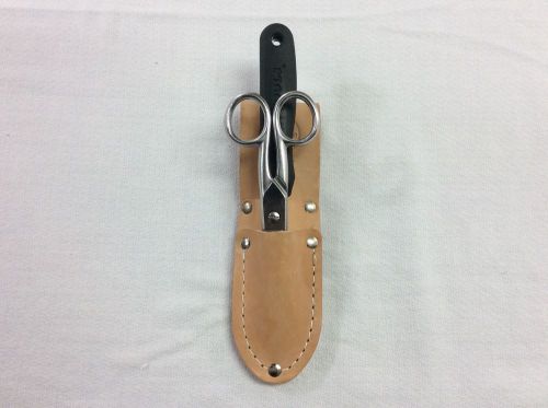 Klein Tools Cable Splicers Knife And Snips With Leather Holster