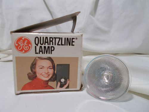 GE General Electric Quartzline Projector Halogen Lamp Bulb ELH 120V 300W
