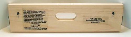 SOSS Wood Router Guide Template for #208 Invisible Hinges  3/8&#034; Bit