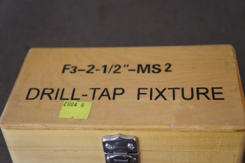 F3-2-1/2&#034;-MS 2 Drill-tap fixture.