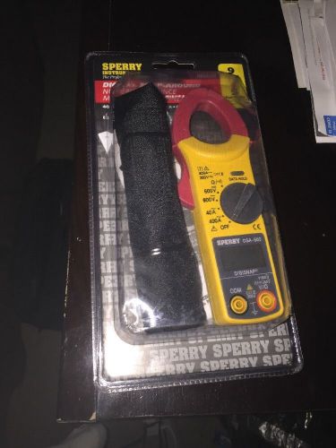 NEW Snap-Around Digital Clamp Meter Sperry DSA500A ***FREE SHIPPING***