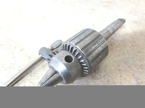 Jacobs mt2 drill chuck no. 6a 0-1/2 cap metal lathe press machinist tool atlas for sale