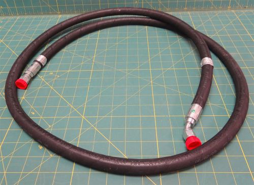 89&#034; length of aeroquip 2781-6 hydraulic hose 1/4&#034; fnpt x 1/4&#034; fnpt p/n 1504790 for sale