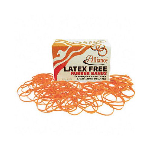 Latex Free Rubber Bands, Size 54 (Orange), Sizes 19/33/64 (Mix), 1Lb Box