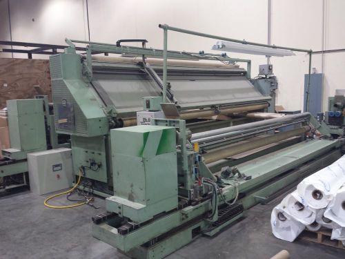157.5&#034; kitamura centerwind fabric inspection machine for sale