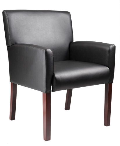 Boss b629 reception room grouping in mahogany finish; reception chair for sale