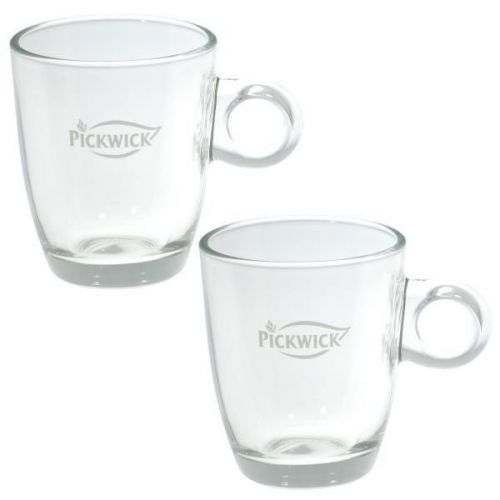 Pickwick Tea Glass Cup, Small, 200 ml, Pack of 2