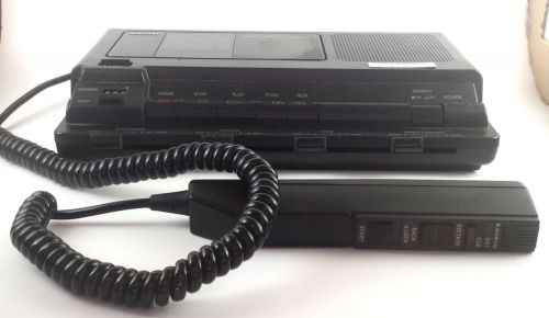 Sanyo trc-8080 full size cassette transcribing recorder machine attorney general for sale