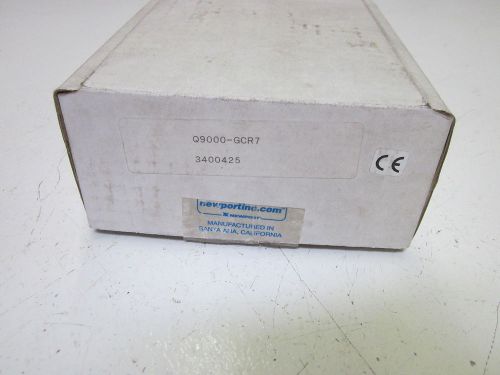 NEWPORT Q9000-GCR7  120V PANEL METER W/ TERMINAL CONNECTORS *NEW IN A BOX*