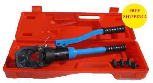 Hydraulic crimping tool from 22 to 200 mm? Terminal lugs from 4 AWG to 400 kcmil