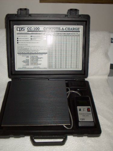COMPUTE-A-CHARGE CC-100 Refrigerant Scale