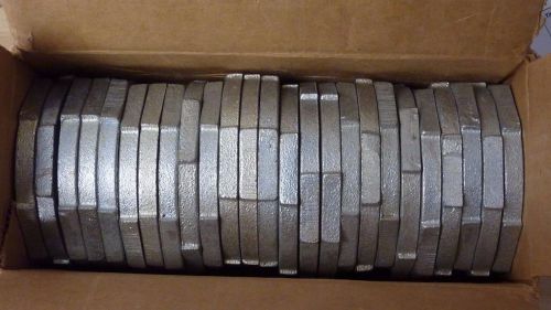 STEEL CITY LN-108 Threaded Steel Locknuts 3&#034; - Box of 25