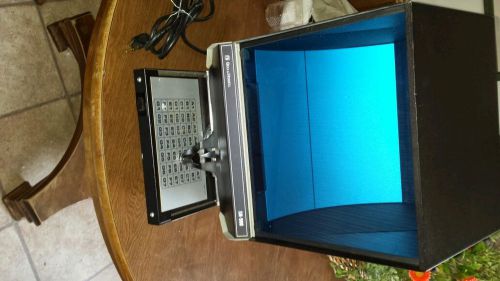 Bell Howell Micro Design 950 Microfiche Viewer Scanner Reader Projector power on