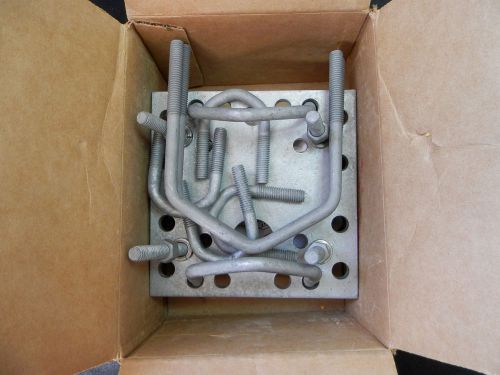 Mounting clamp kit Crossover Clamp 1 1/4&#034; galvanized