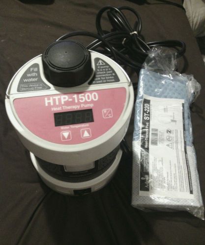 Adroit medical systems htp-1500 heat therapy pump &amp; new st-220 pad *look!* for sale