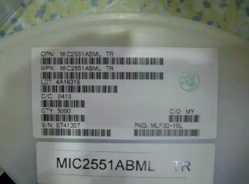 MIC2551ABML Micrel TR IC USB TRANSCEIVER 16-MLF (250 PER)