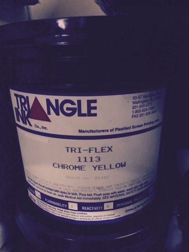 Triangle Ink Chrome Yellow 1 Gallon