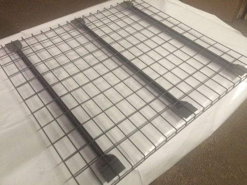 Pallet rack wire mesh decking 46&#034;d x 43&#034; w **used** (one sheet) for sale