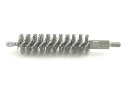 Brush Research 92 Spiral Twist Brush  Stainless Steel  Double Stem  1/2&#034; Diamete