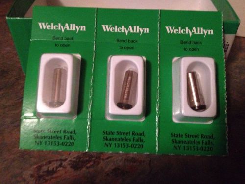 GENUINE WELCH ALLYN 03000-U 3.5V HALOGEN REPLACEMENT LAMPS NEW 3PK FOR $39.00