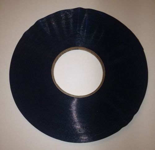 Double sided polyurethane foam mounting/bonding tape 1/4&#034;x100ft black for sale